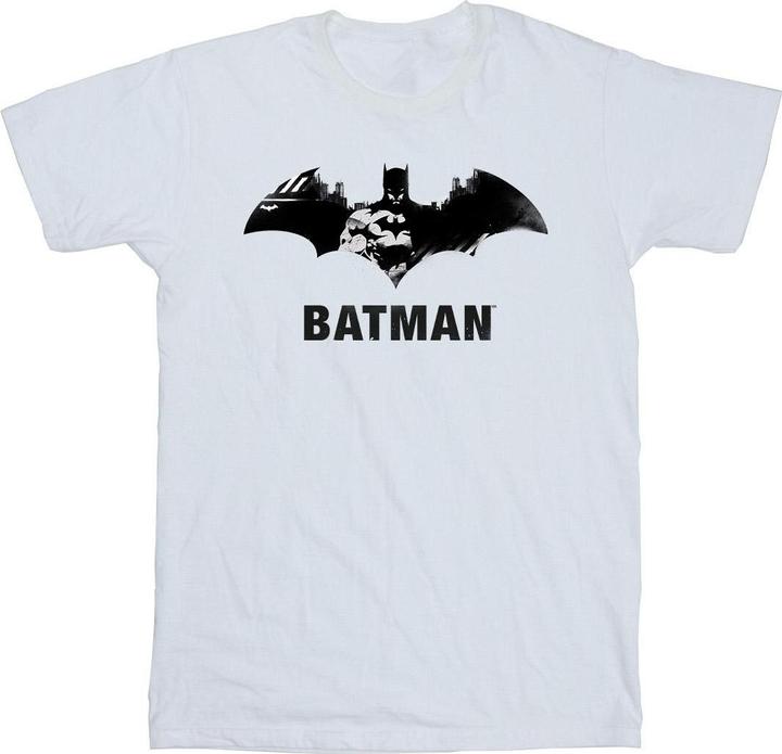 Batman Black Stare Logo TShirt Jungen