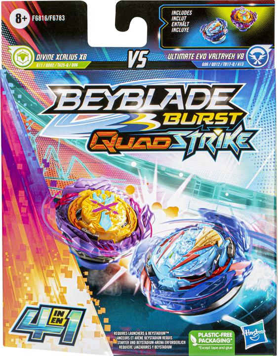 Produktbild Hasbro Bey Qs Ultimate Evo Valtryek And Divine (Multilingual)