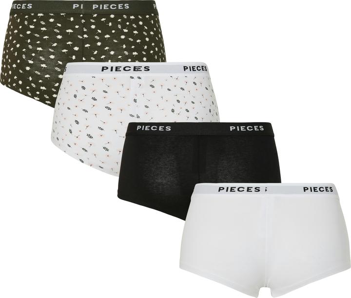 Immagine prodotto Pieces Pclogo Lady 4 Pack Aop/Solid Noos Bc (S, confezione da 4)