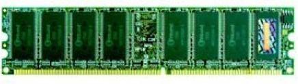 Image du produit Transcend 1GB SDRAM DDR400 CL3 (1 x 1GB, 400 MHz, RAM DDR4, DIMM)
