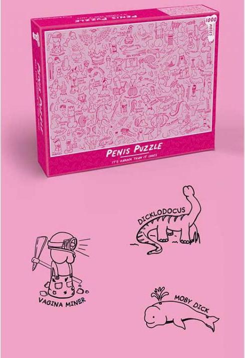 Image du produit TOP Puzzle pénis (Jeux de dés)