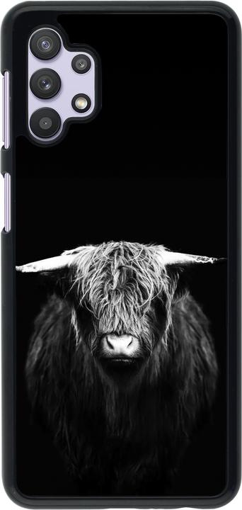 Actual product image PhoneLook Coque Highland calf black (Samsung Galaxy A32 5G)