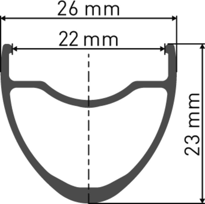 Produktbild DT Swiss HE 1800 SPLINE Laufrad 700c CL 23 142/12mm XDR (Hinterrad, 28")