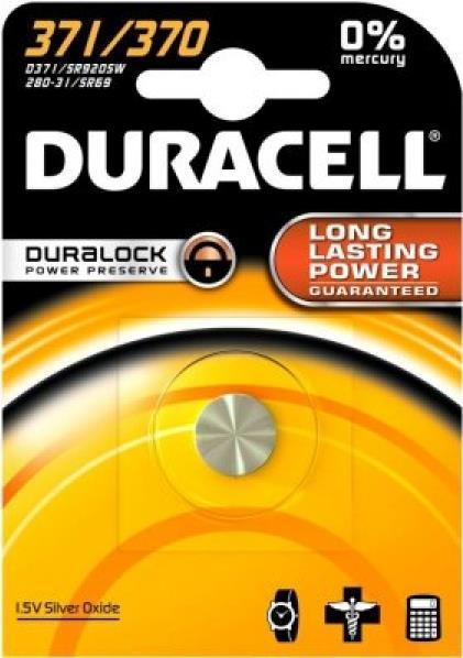Actual product image Duracell Speciality 371/370 (1 pcs., SR69, 40 mAh)