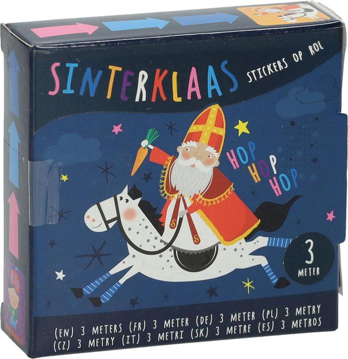 Actual product image Wins Holland Sinterklaas sticker on a roll, 3 metres