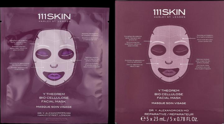 Actual product image 111Skin Y Theorem Bio Cellulose Facial Mask Set (115 ml)