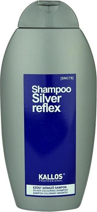 Actual product image Kallos Cosmetics Silver Reflex (350 ml, Liquid shampoo)