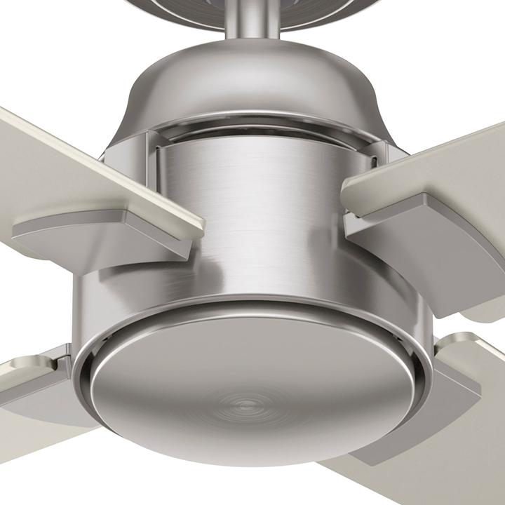 Immagine prodotto Hunter Fans Deckenventilator Cordelia M Nickel mit Fernbedienung (45.90 dB)