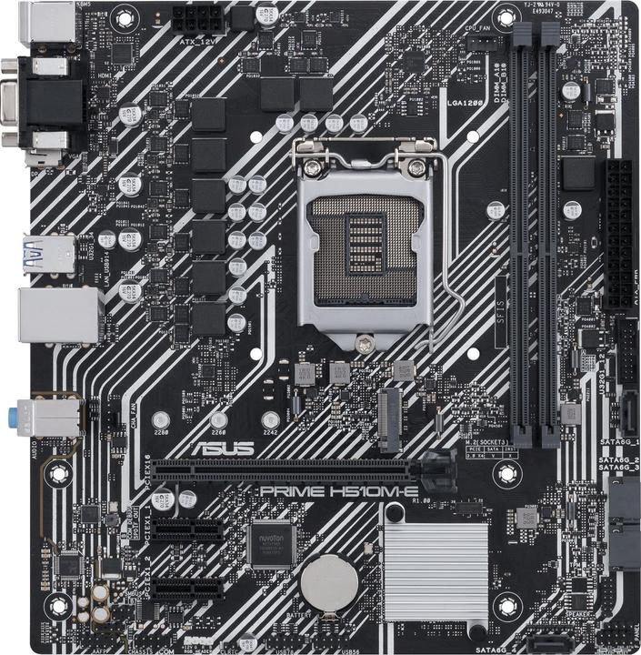 Actual product image ASUS PRIME H510M-E (LGA 1200, Intel H510, mATX)