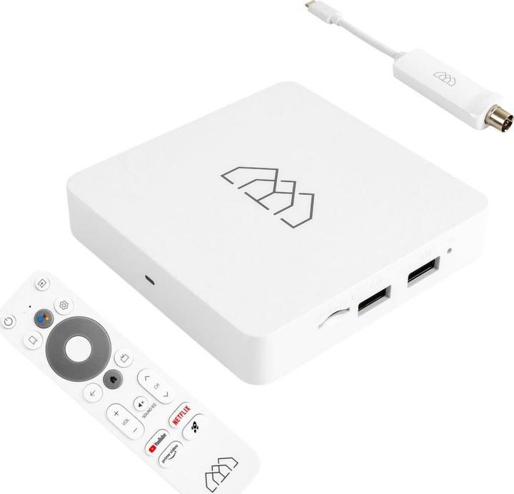 Homatics Android TV Box R 4K Lite Wifi 2GB RAM/8GB ROM + décodeur DVB-T2 H.265