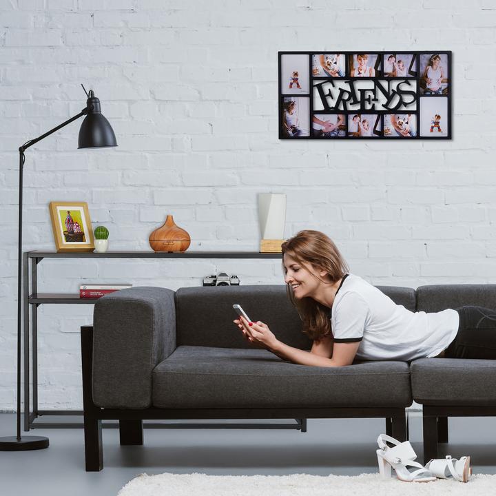 Actual product image Relaxdays 2 Tier Console Table (110 x 30 x 70 cm)