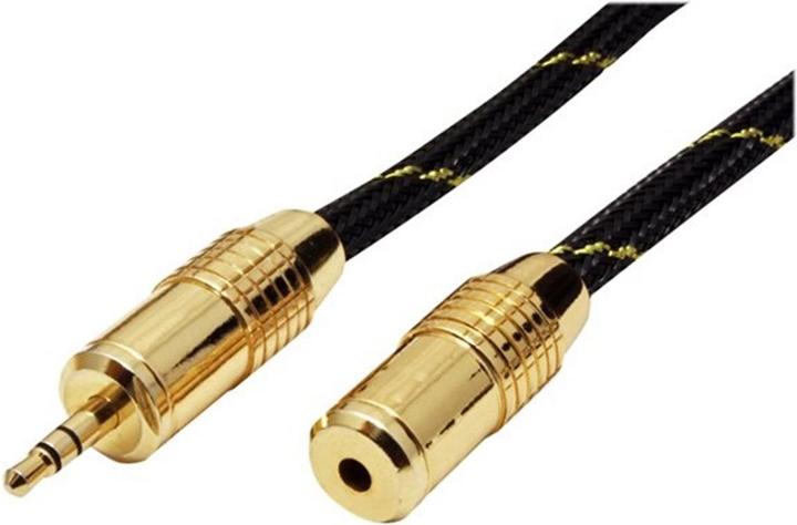 Produktbild Roline Gold Audio Verlängerungskabel (10 m, 3.5mm Klinke (AUX))