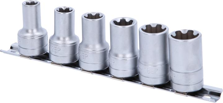 KS Tools 3/8" Torx E-Plus doppenset, 6 stuks, EPL10-EPL20 ( 911.3130 )