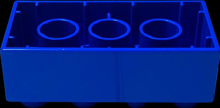 Produktbild LEGO Duplo 2x4 Steine Blau - 40 Stück - Grundbausteine 3011 NEU (3011)