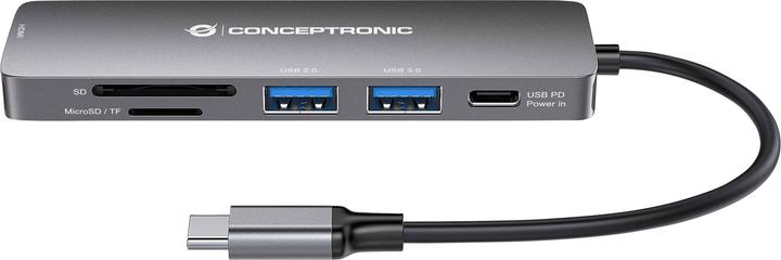 Produktbild Conceptronic USB C zu (USB-C, 6 Ports)