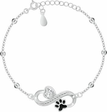 Brilio Silver - Original Infinity silver bracelet BRC212W