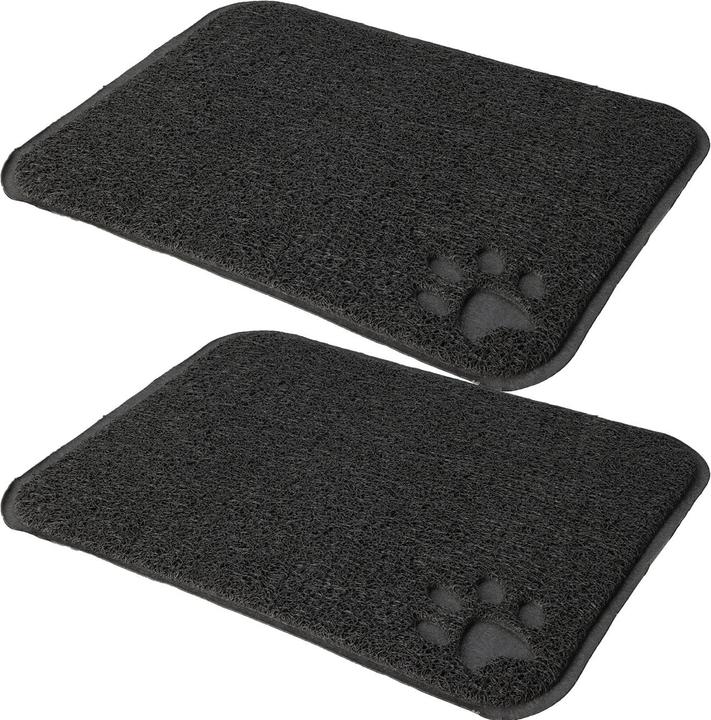 PETS Collection Pet cat litter mat, set of 2