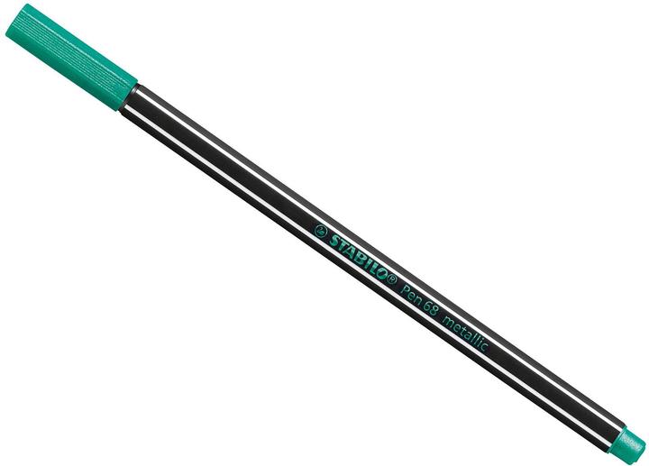 Immagine prodotto STABILO Penna 68 Premium in feltro metallizzato (Verde, 1 x)