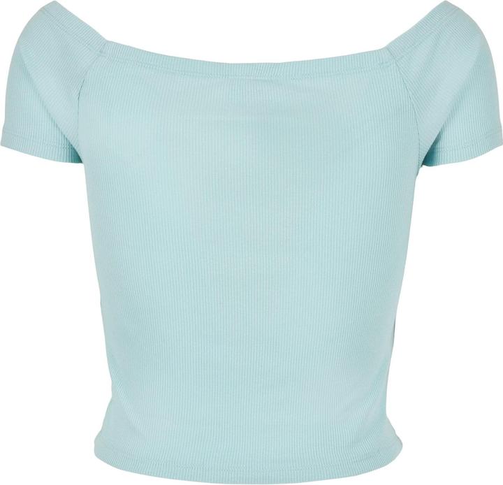 Actual product image Urban Classics Ladies Off Shoulder Rib Tee (5XL)