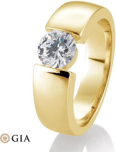 Breuning Ring Spann 0,80-1,50 ct. (54, 585/14 K Gold)
