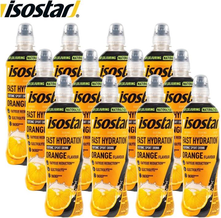 Image du produit Isostar Hydrate&Perform (12 x 500ml) (Orange, 12 x)