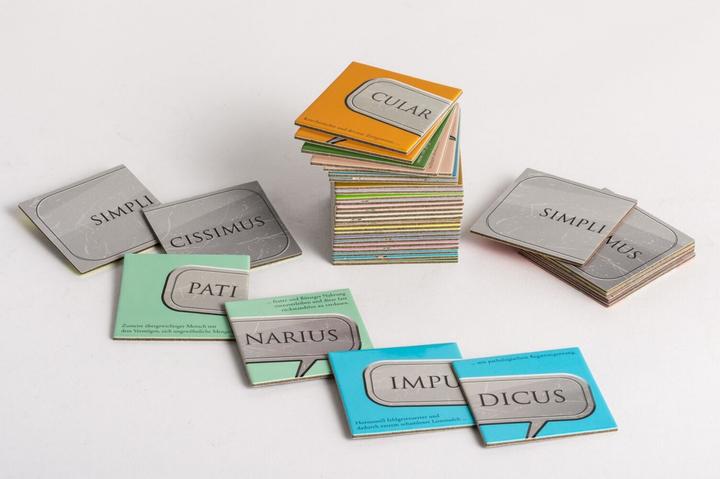 Actual product image Simplicissimus The Latin swearword game (German)