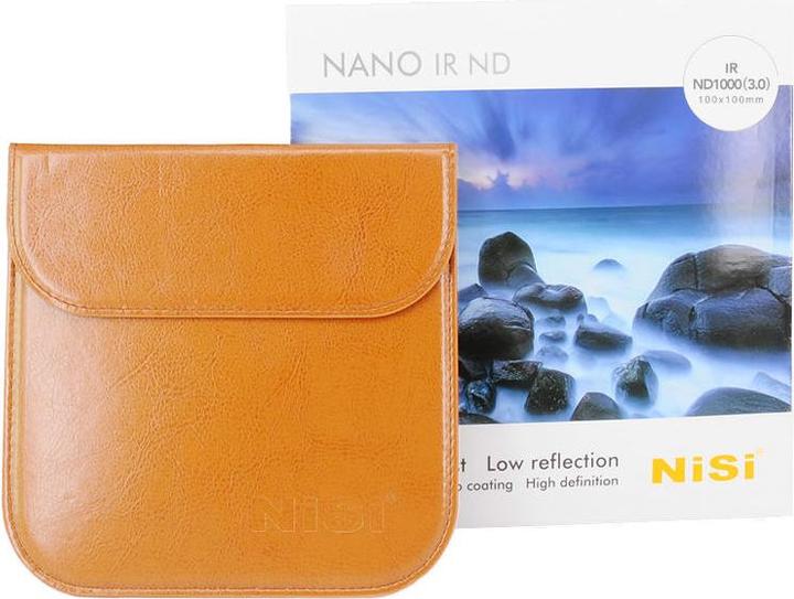 Actual product image Nisi Nano IR ND1000 (3.0) 100x100mm 10 Stop (100 mm, Neutral density filter, 100 mm)