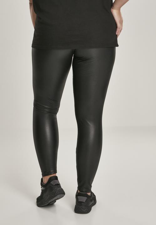 Immagine prodotto Urban Classics Leggings a vita alta in pelle sintetica da donna (3XL)