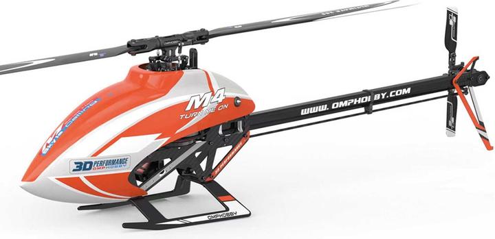 Actual product image OMP Hobby Helicopter M4, Red PNP