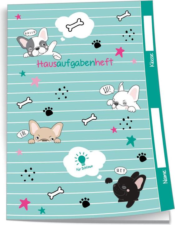 Produktbild Magni Hausaufgabenheft A5 für Schlaue Hunde (A5, Deutsch)