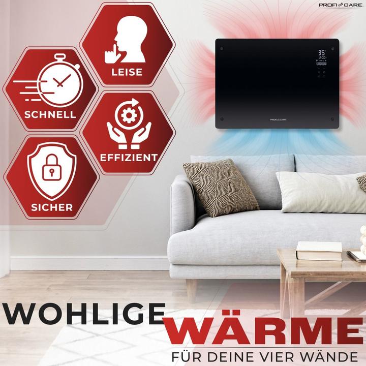 Image du produit Profi-Care ProfiCare PC-GKH 3118 Chauffage électrique 750/1500 watts (1500 W)