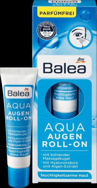 dm Balea Aqua Augen Roll-On (Roll-on, 15 ml, Tag + Nacht)