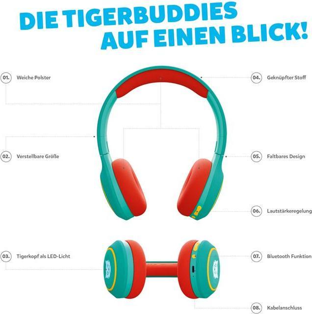 Image du produit Tigermedia Casque Tigerbuddies (Allemand, Français, Italien, Anglais)