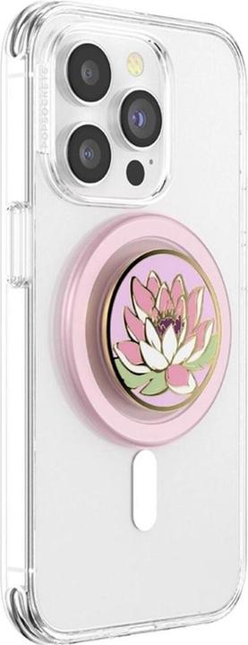 Produktbild PopSockets Halterung Enamel Water Lily MagSafe, Befestigung: Magnet