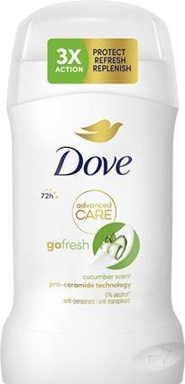 Actual product image Dove Solid Antiperspirant Go Fresh Cucumber - 50 Ml (50 ml)