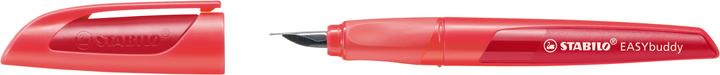 STABILO EASYbuddy L, left-handed, coral/red (Coral, Red, 1 x)