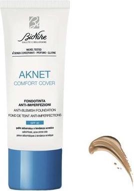 Image du produit BioNike Aknet Comfort Primer Cover, No. 103, Beige, Anti-imperfections, procure un effet léger, naturel et (Beige)