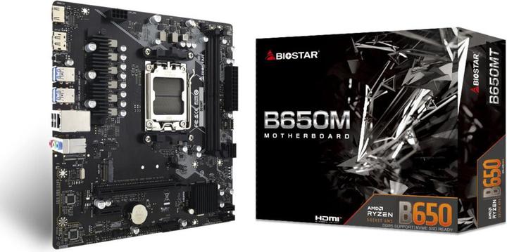 Actual product image Biostar B650MT (AM5, AMD B650, mATX)