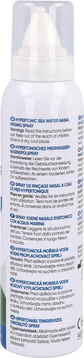 Nährwerte und Zutaten Livsane Meerwasser-Nasenspülspray hyperton 120 ml (1 Stück)