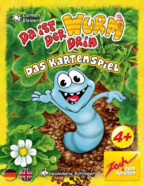 Actual product image There is the worm in it - The card game (German)
