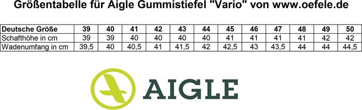 Image du produit Aigle Bottes Parcours 2 Vario en caoutchouc (43)