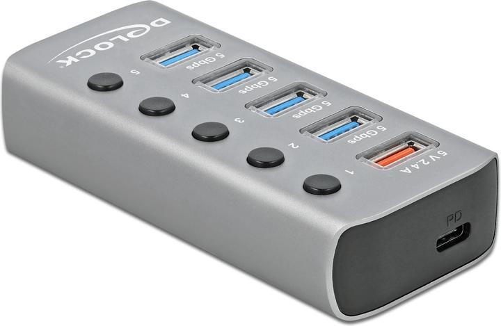 Produktbild Delock USB 3.2 Hub (USB-B, 6 Ports)