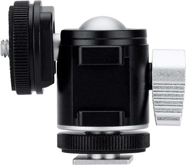 Actual product image JJC BH SM1 Ball Head with Cold Shoe Mount (Stand adapter)