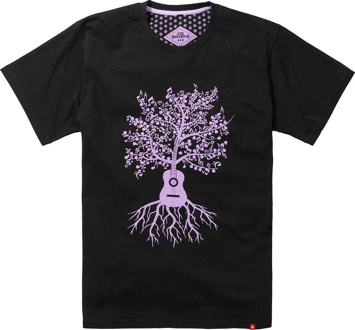 Actual product image Joe Browns Guitar Tree Graphic T-Shirt (L)