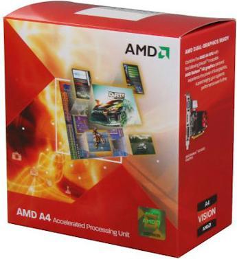 Image du produit AMD A4-3400 Apu, 2c/2t (FM1, 2.70 GHz, 2 -Core)