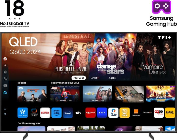Produktbild Samsung TQ85Q60DAU (85", Q60D, QLED, 4K)