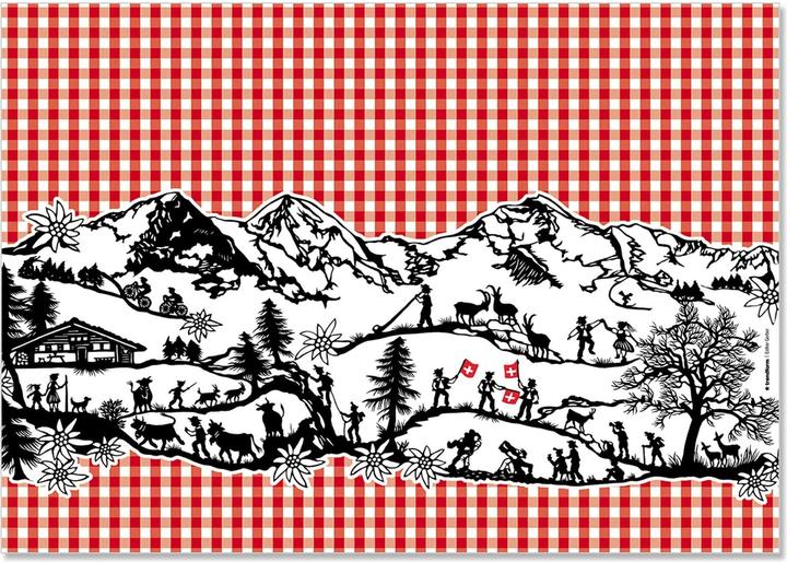 Immagine prodotto Trendform Set da tavola di carta SWISS TRADITION 5 (48 pz., 30 x 42 cm)