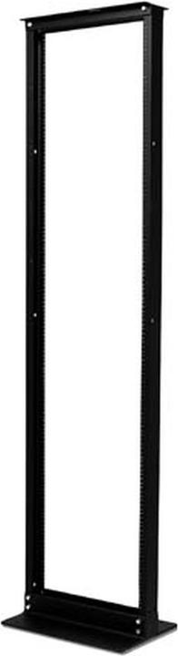APC 2 Post Rack Black Finish (10.87 HE, 19 Zoll Rack)