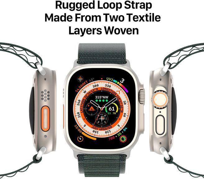 Immagine prodotto Dux Ducis Apple Watch 8/7/6 / SE / 5/4/3/2/1 (41, 40, 38 mm) Cinturino Cinturino sportivo versione G (40 mm, 38 mm, 41 mm, Nylon)