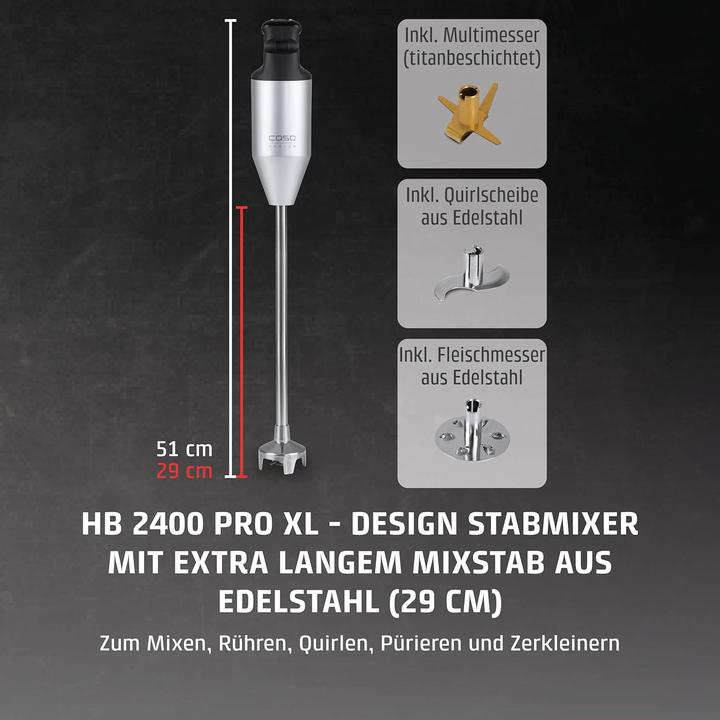 Actual product image Siena Garden Hand Blender HB 2400 XL Pro
